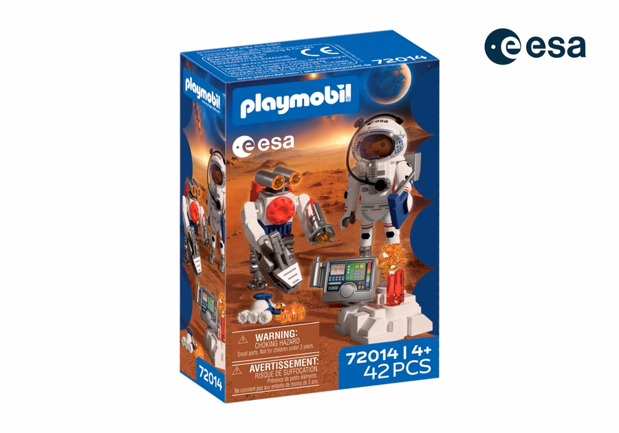 ESA: Astronauta z robotem
