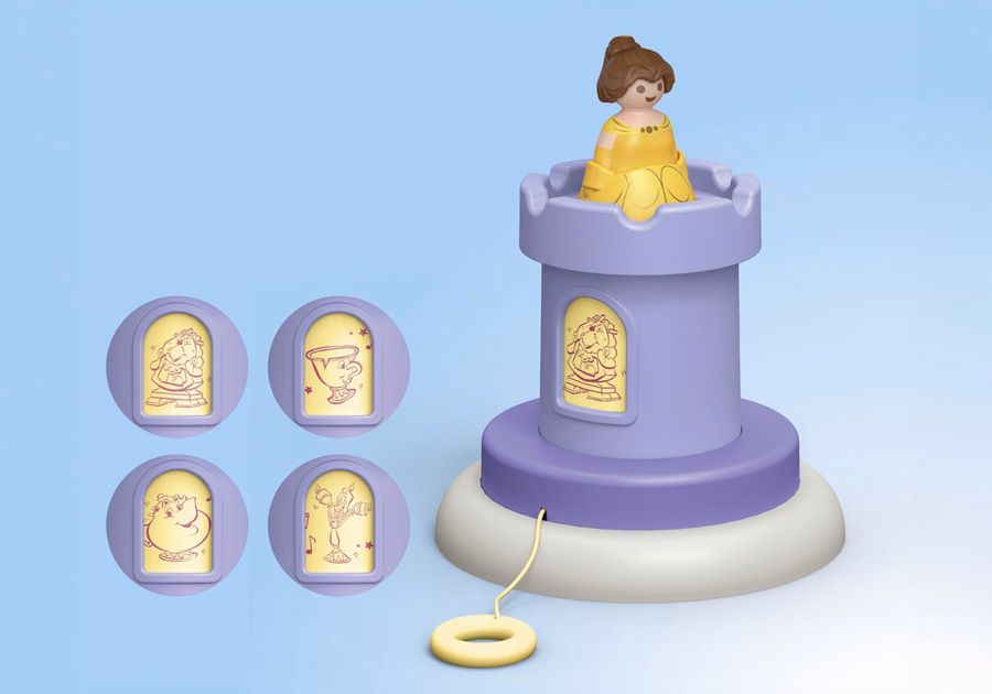 JUNIOR i Disney: Wieża zabaw Belli z dźwiękiem