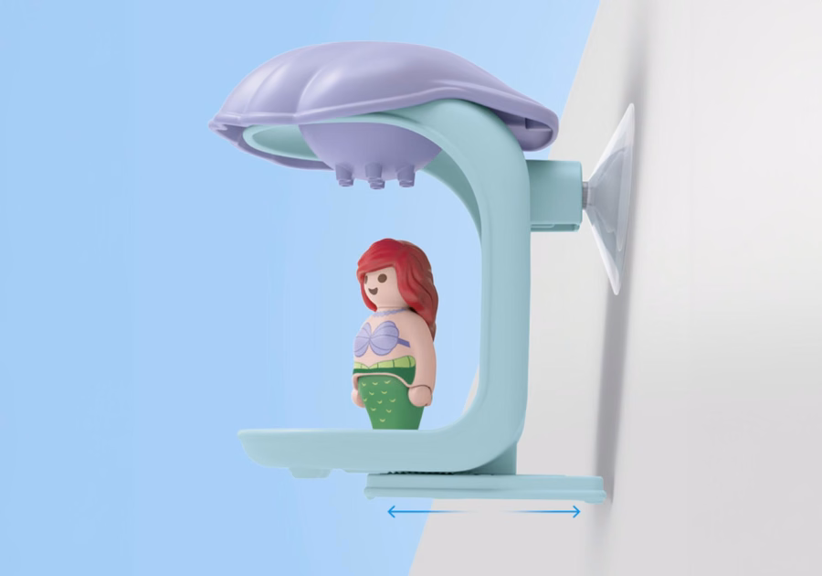 JUNIOR i Disney: Prysznic z muszlami Ariel