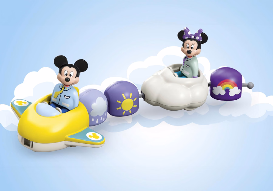JUNIOR i Disney: Chmurkowa przejażdżka Myszki Miki i Myszki Minnie