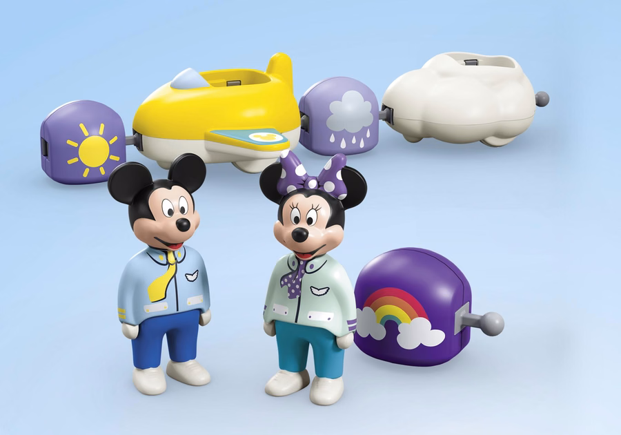 JUNIOR i Disney: Chmurkowa przejażdżka Myszki Miki i Myszki Minnie