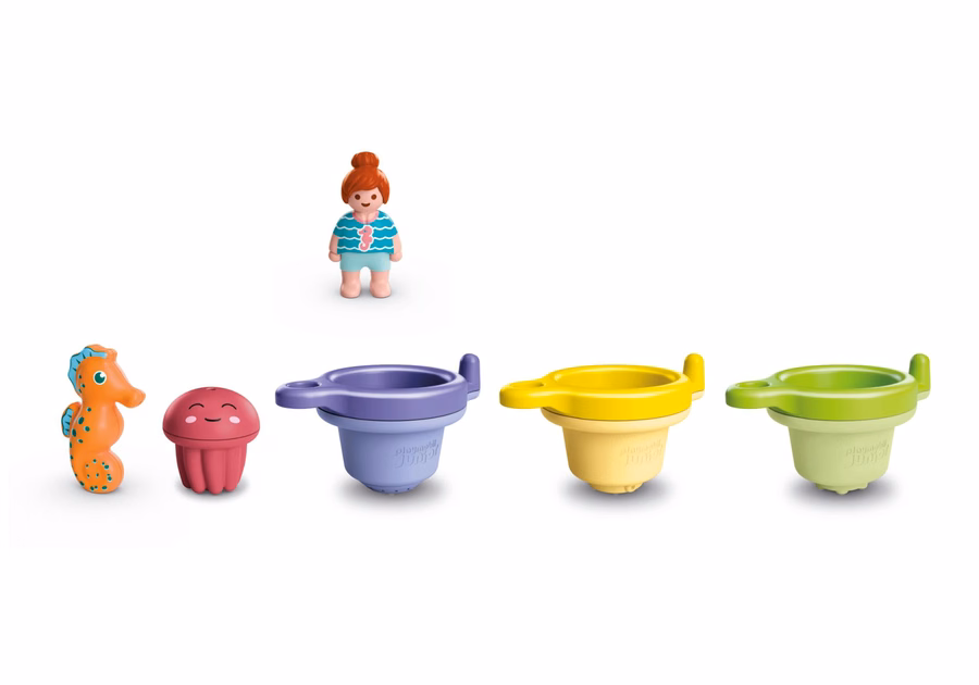 JUNIOR AQUA: Pływające kubki z wodną zabawą
